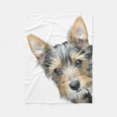 Custom Pet Photo Fleece Deken (Voorkant)