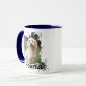 Custom Pet Photo Mok – Gepersonaliseerde Hond / Ka (Voorkant links)