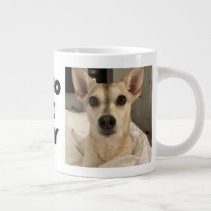 Custom Pet Photo Mok – Gepersonaliseerde hond of k