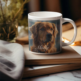 Custom Pet Photo Mok – gepersonaliseerde koffiebek
