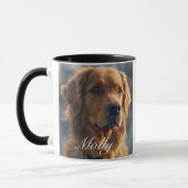 Custom Pet Photo Mok – gepersonaliseerde koffiebek (Links)