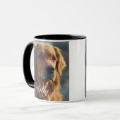 Custom Pet Photo Mok – gepersonaliseerde koffiebek (Voorkant links)