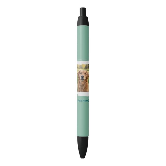 Custom Pet Photo & Name Ink Pen | Office Supplies (Voorkant Verticaal)