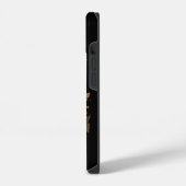 Custom Pet Photo & Name Phone Case – Modern Design iPhone Hoesje (Linkerkant)