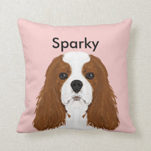 Custom Pet Pillow Cavalier King Charles Spaniel Kussen