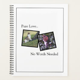 Custom Pet Planner Notebook