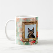Custom Pet Portrait Mug – Your Cat in a Frame (Gauche)
