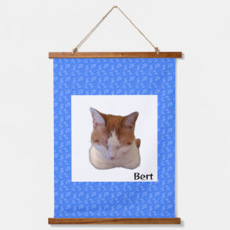 Custom Photo and Name Japanese Scroll Hangend Wandkleed