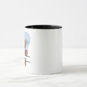 Custom Photo and Name Letter 'V' Mug (Centre)