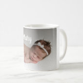 Custom photo and name mug personalized (Devant droit)