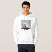 Custom Photo and Name Personalized Hoodie (Voorkant volledig)