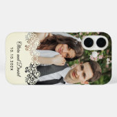 Custom Photo and Personalized Wedding Gift Case-Mate iPhone Case (Achterkant (horizontaal))