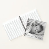 Custom Photo Baby's eerste jaar dagboek Notitieboek (Binnen)