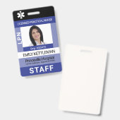 Custom Photo Badge - Editable (Avant & arrière)