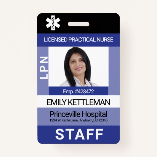 Custom Photo Badge - Editable (Devant)