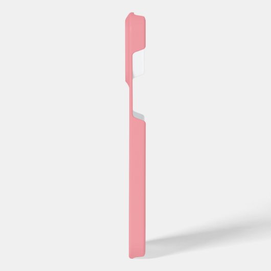 Custom Photo Blush Pink iPhone Case- Mate iPhone Hoesje (Linkerkant)