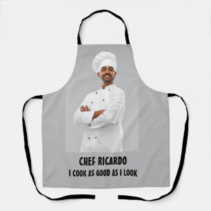 Custom Photo Chef Schort