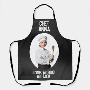 Custom Photo Chef Schort