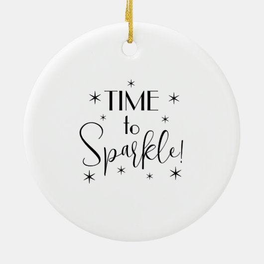 Custom Photo Christmas Keramisch Ornament (Achterkant)