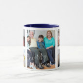 Custom Photo Christmas Mug For Family Personalized (Centre)