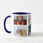 Custom Photo Christmas Mug For Family Personalized Mok (Links)