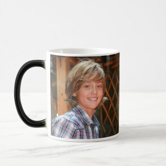CUSTOM PHOTO COFFEE MUG MAGISCHE MOK (Links)