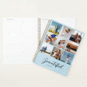 Custom Photo Collage Family Annual Planner (Display)