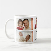 Custom Photo Collage Mug for Dad (Gauche)