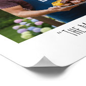 Custom Photo Collage Poster Family Quote Modern (Coin)