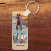 Custom Photo Couple Sleutelhanger (Achterkant)