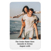 Custom Photo Cruise Cabin Door Magneet (Verticaal)
