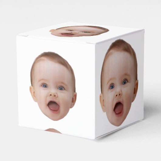 Custom Photo, Custom Photo Face Bedankdoosjes (Voorkant Zijde)