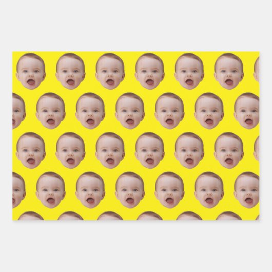 Custom Photo, Custom Photo Face Inpakpapier Vel (Voorkant 3)