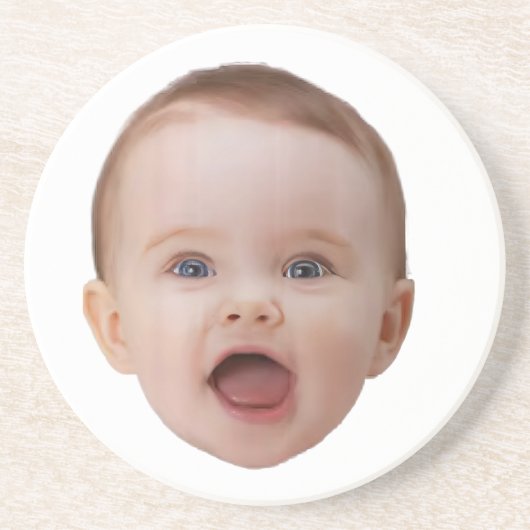 Custom Photo, Custom Photo Face Zandsteen Onderzetter (Voorkant)