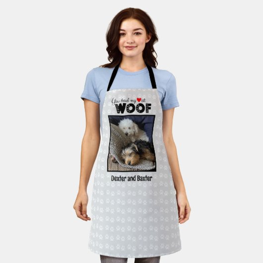 Custom Photo Dog All-Over Print Schort (Gedragen)