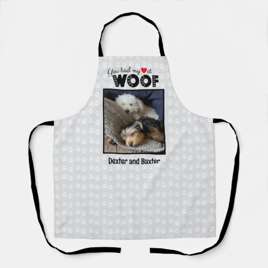 Custom Photo Dog All-Over Print Schort (Voorkant)