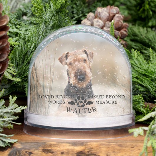 Custom Photo Dog Memorial Loved Beyond Words