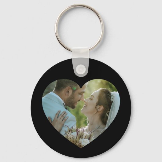 Custom Photo Double-Sided Round Memory Sleutelhanger (Achterkant)