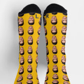 Custom Photo Face Socks Sokken (Top)