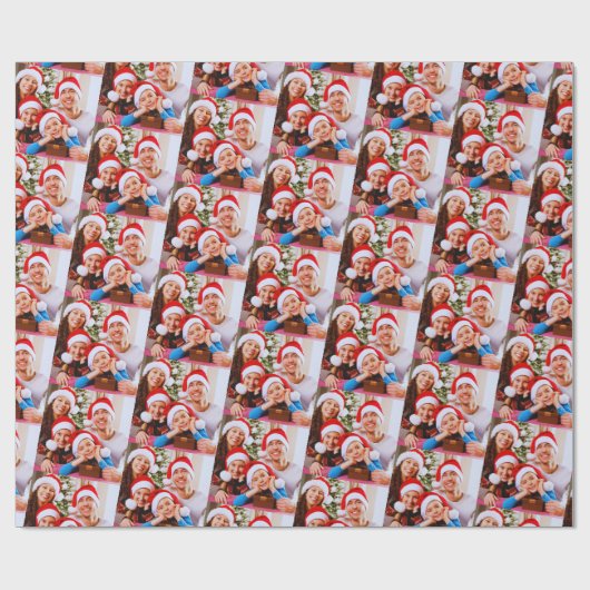 Custom Photo Gift Wrap, Familie Custom Afbeelding Cadeaupapier (Vlak)