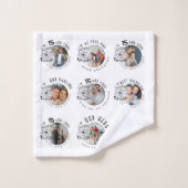 Custom Photo Grandson Birthday (Gant de toilette)