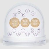 Custom Photo Happy Birthday (Arrière)