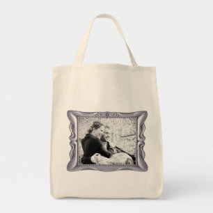 Custom Photo Jubileum Fancy Silver Lijst, YPI Tote Bag