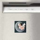 Custom photo keepsake precious baby magneet (Insitu (Vaatwasser))