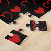 Custom Photo Love Valentine's Jigsaw Puzzle (Côté)