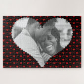 Custom Photo Love Valentine's Jigsaw Puzzle (Horizontal)
