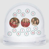 Custom Photo Merry Christmas (Arrière)