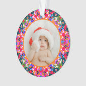 Custom Photo Merry Christmas Modern Colorful (devant)