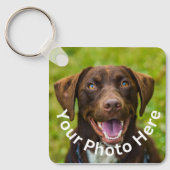 Custom Photo Metal Sleutelhanger (Voorkant)