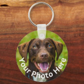 Custom Photo Metal Sleutelhanger (Voorkant)